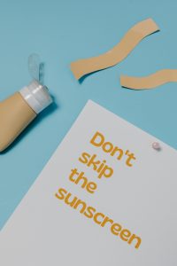 Sunscreen for men’s health