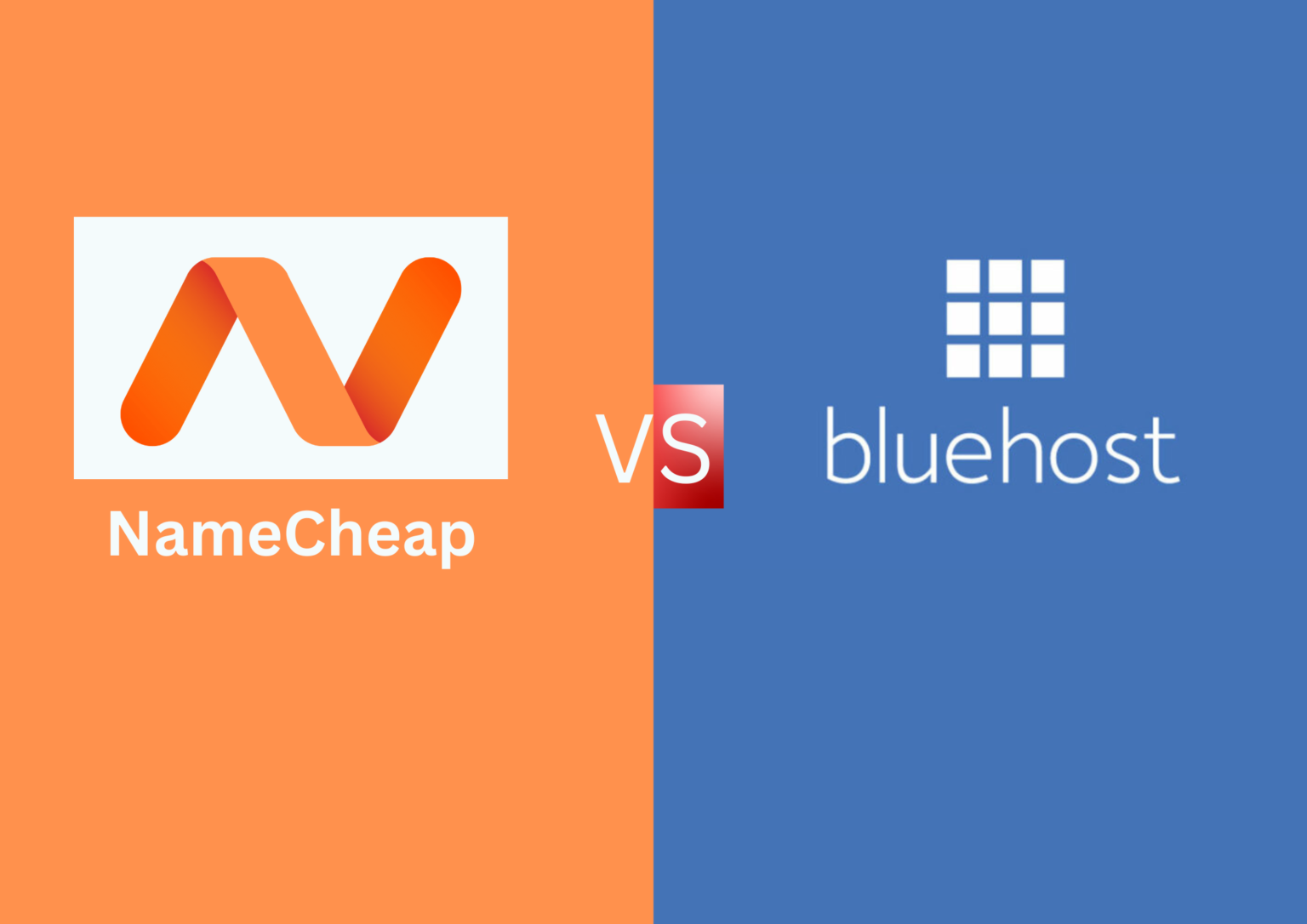 namecheap vs bluehost